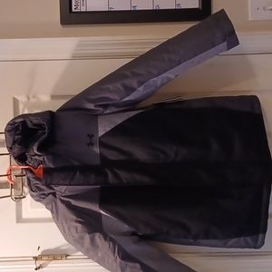 Under Armour Kids Puffer Jacket - Black and Gray